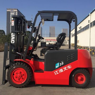 ISO9001 de diesel stelde 3 Ton Electric Forklift For Construction in werking