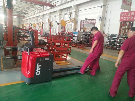 3 Ton Semi Electric Pallet Truck-Centrum 600mm van de Stapelaar3000kg Lading