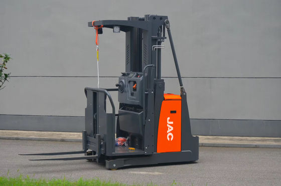 De Elektrische van de de Vrachtwagenorde van de Pakhuisplukker van de de Plukkerspallet Hefboom op hoog niveau 1000kg 4.5m