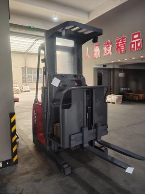 De Elektrische van de de Vrachtwagenorde van de Pakhuisplukker van de de Plukkerspallet Hefboom op hoog niveau 1000kg 4.5m