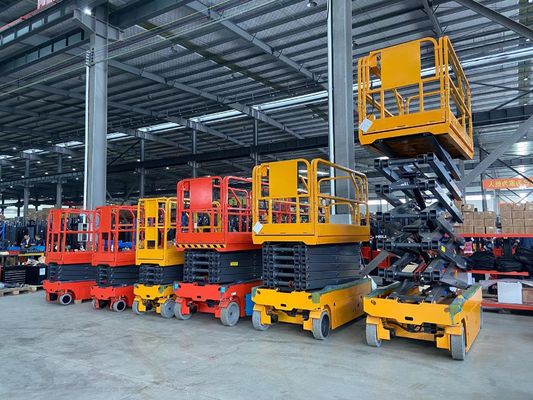 Elektrische Opheffende Lucht de Schaarlift van het het Werkplatform voor Pakhuis 11.9m