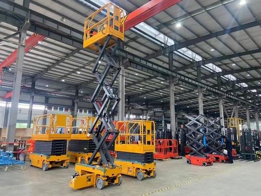 Elektrische Opheffende Lucht de Schaarlift van het het Werkplatform voor Pakhuis 11.9m
