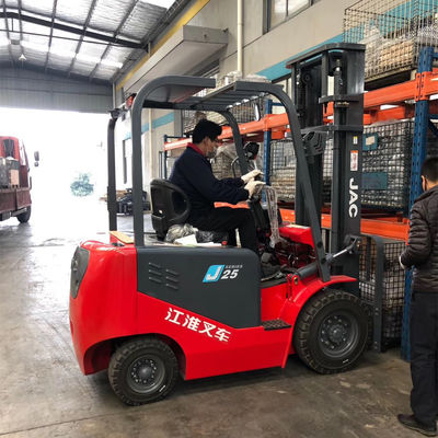 CPD20S diesel Elektrisch JAC Forklift Truck 2.5T met AMPÈREschakelaar